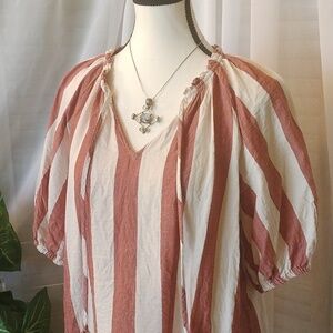 ⚜️ Knox Rose Balloon Sleeve Top